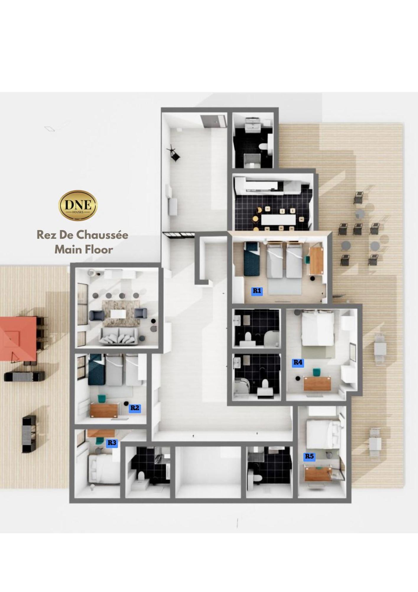 D&E - Paris-Disney - Holidays Apartment - Appartement De Vacances - 5 Chambres- 5 Sdb - 5 Bedrooms - 5 Bathrooms - Netflix Champs-Sur-Marne Esterno foto